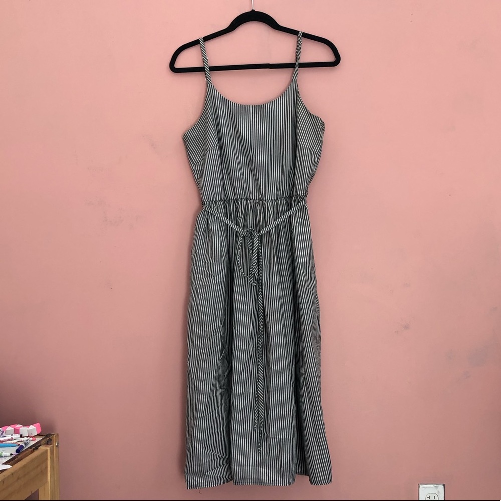 Handmade striped sun dress